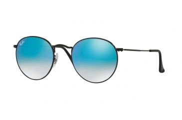 Image of Ray-Ban RB3447 Prescription Sunglasses, 53mm, Shiny Black, RB3447-002-4O-53-SV