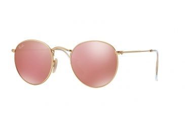 Image of Ray-Ban RB3447 Prescription Sunglasses RB3447-112-Z2-53 - Lens Diameter 53 mm, Frame Color Matte Gold