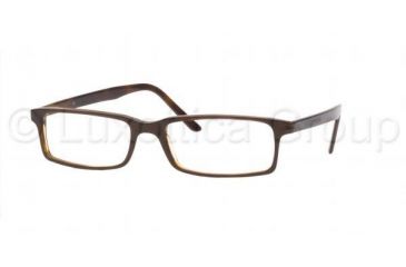 Image of Ray-Ban RX5095 Progressive Eyeglasses - Brown/Transparent Avana Frame / 50 mm Prescription Lenses, 2019-5016