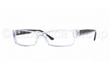 Image of Ray-Ban RX5114 SV Prescription Eyeglasses - Transparent Frame / 50 mm Prescription Lenses, 2161-5016