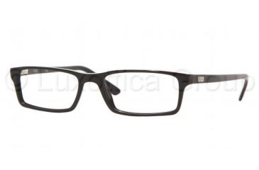 Image of Ray Ban RX 5123 Eyeglasses, Shiny Black Frame w/Non Rx 52 mm Diameter Lenses, 2000 5216