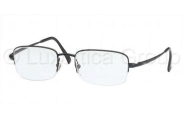 Image of Ray-Ban RX6061 SV Prescription Eyeglasses, Matte Black Frame / 52 mm Prescription Lenses, 2503-5219