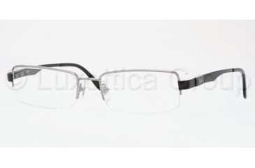 Image of Ray-Ban RX 6156 Eyeglasses Styles - Gunmetal Frame w/Non-Rx 52 mm Diameter Lenses, 2502-5217