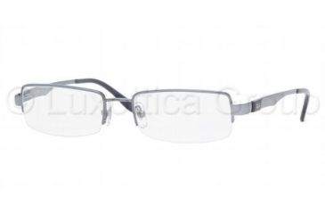 Image of Ray-Ban RX 6156 Eyeglasses Styles - Metallic Grey-Blue Frame w/Non-Rx 52 mm Diameter Lenses, 2507-5217