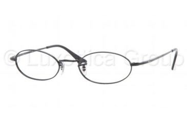 Image of Ray Ban RX6160 SV Prescription Eyeglasses, Shiny Black Frame / 50 mm Prescription Lenses, 2509 5019