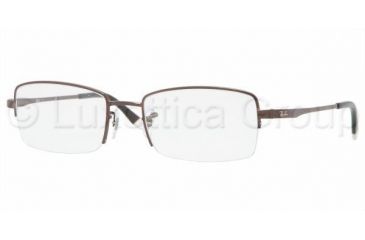 Image of Ray-Ban RX6178 Progressive Eyeglasses - Brown Frame / 51 mm Prescription Lenses, 2511-5119