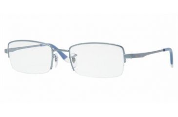 Image of Ray-Ban RX6178 Progressive Eyeglasses - Metallic Grey-Blue Frame / 51 mm Prescription Lenses, 2507-5119