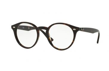 Image of Ray-Ban RX2180V Eyeglass Frames 2012-49 - Dark Havana Frame