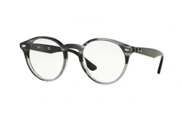 Image of Ray-Ban RX2180V Eyeglass Frames 5571-49 - Gradient Striped Grey Frame