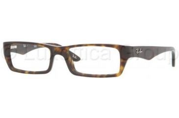 Image of Ray-Ban RX5236 Single Vision Prescription Eyewear 2012-5316 - Dark Havana 