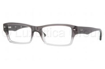 Image of Ray-Ban RX5254 Progressive Prescription Eyeglasses 5058-5218 - Dark Grady Gradient/Light Gray Frame