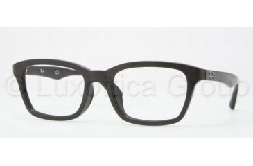 Image of Ray-Ban RX5267F Single Vision Prescription Eyeglasses 2000-5519 - Black Frame