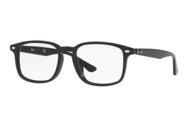 Image of Ray-Ban RX5353F Progressive Prescription Eyeglasses 2000-54 - Shiny Black Frame