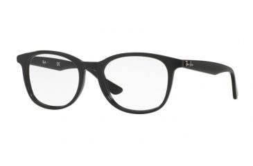 Image of Ray-Ban RX5356 Single Vision Prescription Eyeglasses 2000-54 - Shiny Black Frame