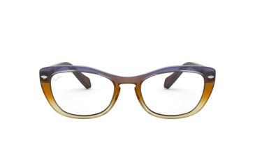 Image of Ray-Ban RX5366 Prescription Eyeglasses, 52mm, Tri Gradient Brown/Violet/Yellow, RX5366-5836-52-SV