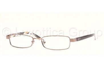 Image of Ray-Ban RX6093 Progressive Prescription Eyeglasses 2531-5316 - Light Brown Gloss 