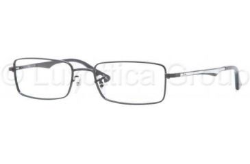 Image of Ray-Ban RX6211 Single Vision Prescription Eyewear 2509-5117 - Shiny Black 
