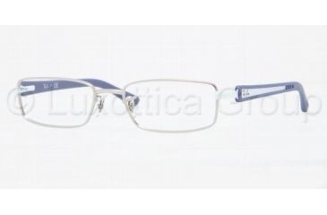 Image of Ray-Ban RX6217 Single Vision Prescription Eyewear 2538-5017 - Matte Silver 