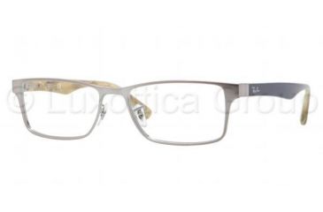 Image of Ray-Ban RX6238 Eyeglass Frames 2553-5317 - Brushed Gunmetal Frame