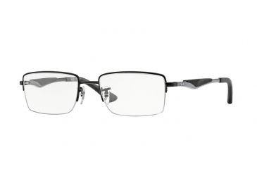 Image of Ray-Ban RX6285 Bifocal Prescription Eyeglasses 2503-51 - Matte Black Frame