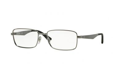 Image of Ray-Ban RX6333 Bifocal Prescription Eyeglasses 2502-52 - Gunmetal Frame