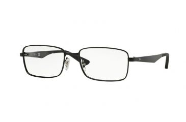 Image of Ray-Ban RX6333 Bifocal Prescription Eyeglasses 2509-52 - Shiny Black Frame