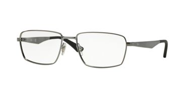 Image of Ray-Ban RX6334 Progressive Prescription Eyeglasses 2502-53 - Gunmetal Frame