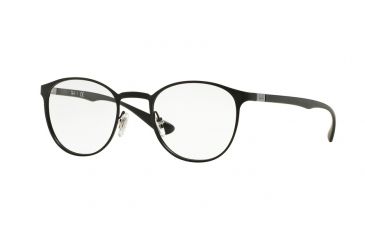 Image of Ray-Ban RX6355 Single Vision Prescription Eyeglasses 2503-50 - Matte Black Frame