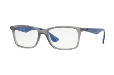 Image of Ray-Ban RX7047 Eyeglass Frames 5769-56 - Trasparent Grey Frame