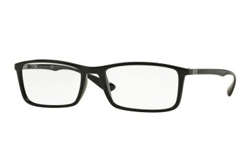 Image of Ray-Ban RX7048 Bifocal Prescription Eyeglasses 5206-53 - Black Frame