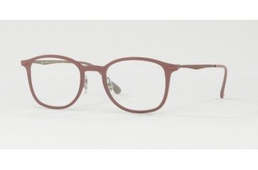 Image of Ray-Ban RX7051 Single Vision Prescription Eyeglasses 5690-47 - Matte Turtledove Frame