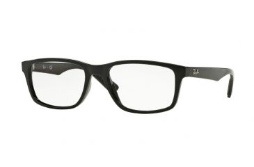 Image of Ray-Ban RX7063F Eyeglass Frames 2000-54 - Shiny Black Frame