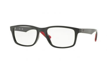 Image of Ray-Ban RX7063F Eyeglass Frames 5418-54 - Shiny Dark Grey Frame
