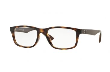 Image of Ray-Ban RX7063F Eyeglass Frames 5577-54 - Shiny Havana Frame