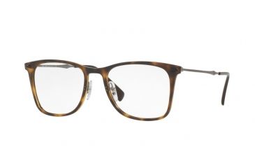 Image of Ray-Ban RX7086 Bifocal Prescription Eyeglasses 2012-49 - Havana Frame