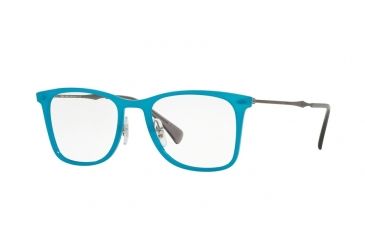 Image of Ray-Ban RX7086 Bifocal Prescription Eyeglasses 5640-49 - Acquamarine Frame