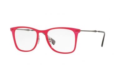 Image of Ray-Ban RX7086 Bifocal Prescription Eyeglasses 5641-49 - Red Frame