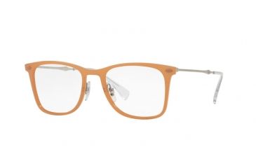 Image of Ray-Ban RX7086 Bifocal Prescription Eyeglasses 5642-51 - Light Brown Frame