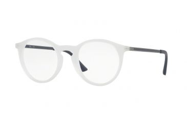 Image of Ray-Ban RX7132 Single Vision Prescription Eyeglasses, 50mm, Rubber Trasparent, RX7132-5782-50-SV