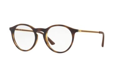 Image of Ray-Ban RX7132F Progressive Prescription Eyeglasses 2012-52 - Havana Frame