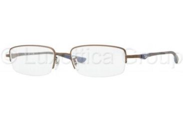 Image of Ray-Ban RX7516 Eyeglass Frames 1077-5018 - Matte Brown 