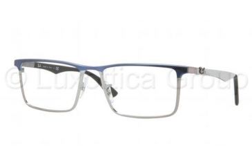 Image of Ray-Ban RX8409 Single Vision Prescription Eyeglasses 2711-5517 - Dark Steel Frame