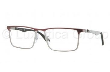 Image of Ray-Ban RX8409 Single Vision Prescription Eyeglasses 2712-5317 - Dark Steel Frame