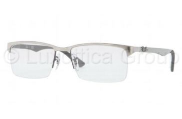 Image of Ray-Ban RX8411 Eyeglass Frames 2737-5217 - Silver / Black Frame