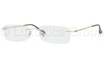 Image of Ray-Ban RX8679 Progressive Prescription Eyeglasses 1129-5217 - Gold Demi Shiny 