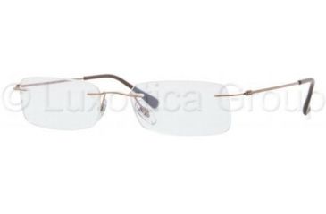 Image of Ray-Ban RX8679 Progressive Prescription Eyeglasses 1131-5217 - Brown 