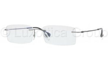 Image of Ray-Ban RX8680 Single Vision Prescription Eyewear 1128-5317 - Gunmetal Sandblast 