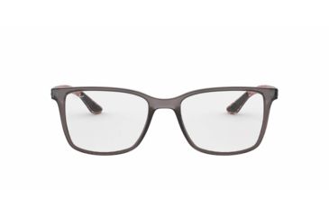 Image of Ray-Ban RX8905 Eyeglass Frames 5845-53 - Trasparent Grey Frame