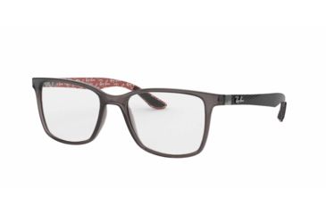 Image of Ray-Ban RX8905 Eyeglass Frames 5845-53 - Trasparent Grey Frame