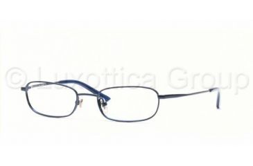 Image of Ray-Ban RY 1013T Eyeglasses Styles - Metallic Blue Frame w/Non-Rx 44 mm Diameter Lenses, 3002-4417
